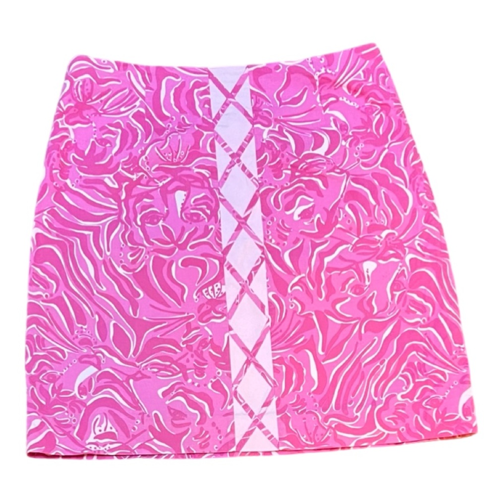 Lily Pulitzer pink skirt